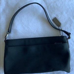 coach black mini purse/wristlet